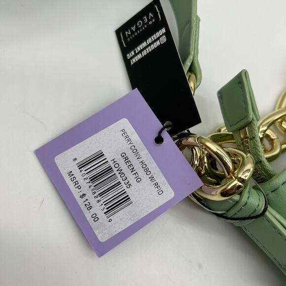 House of Want Convertible RFID Hobo Bag Green Fig - Picture 12 of 16